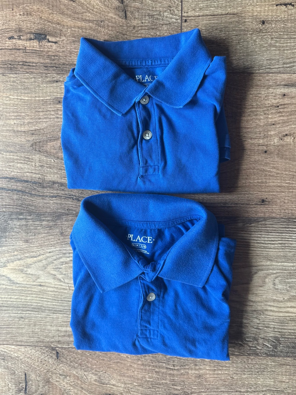 The Children's Place Bright/Royal Blue Short-Sleeve Polo Shirts (2-Pack)